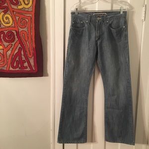 Levi's 527 Low Boot Cut light wash jeans W32 L32